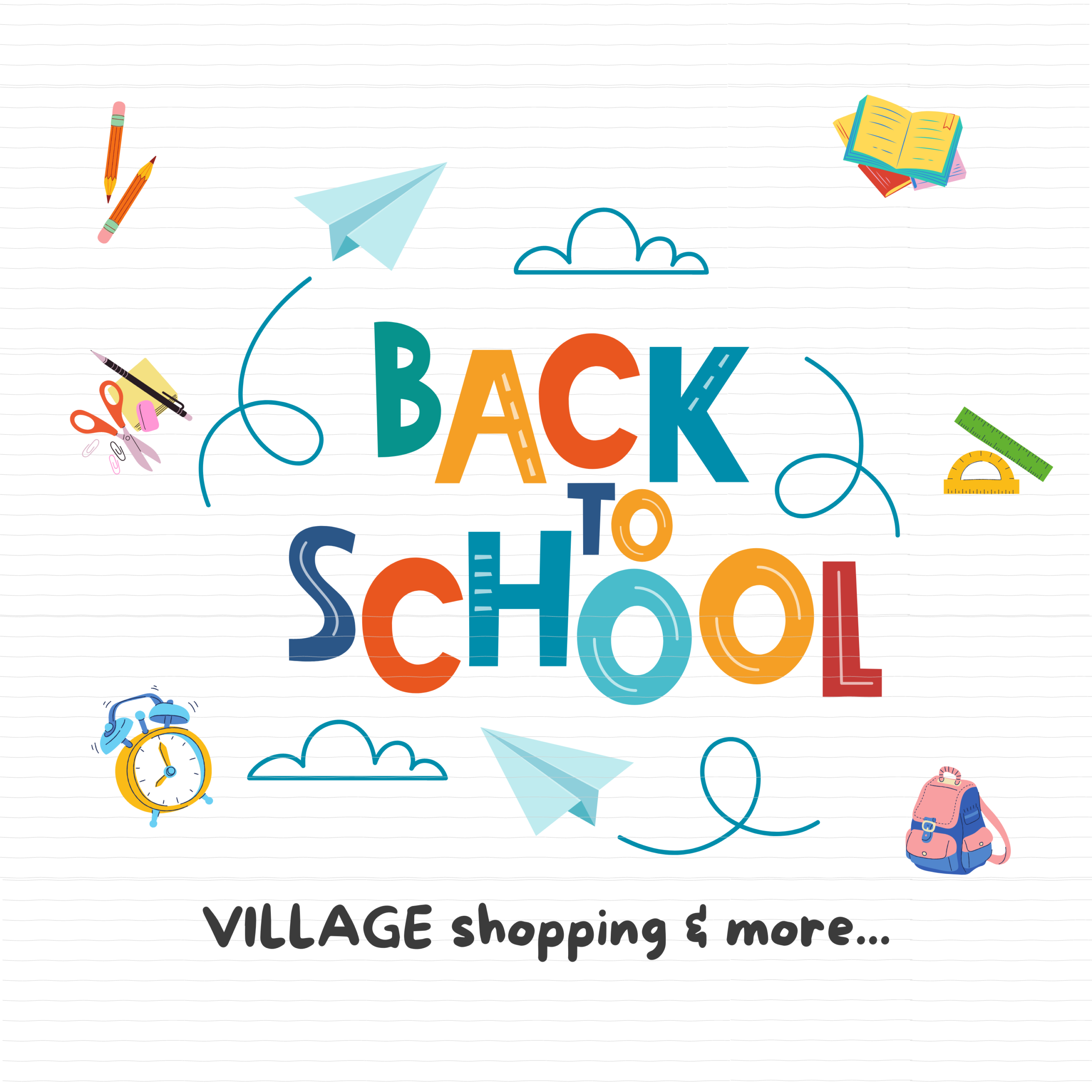 Back 2 School στο VILLAGE shopping & more...